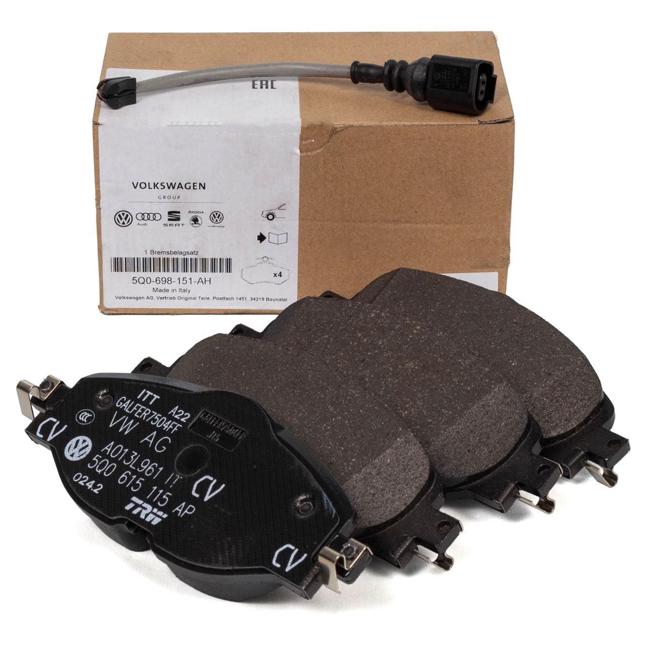 Kit pastiglie freno anteriori — Skoda Superb