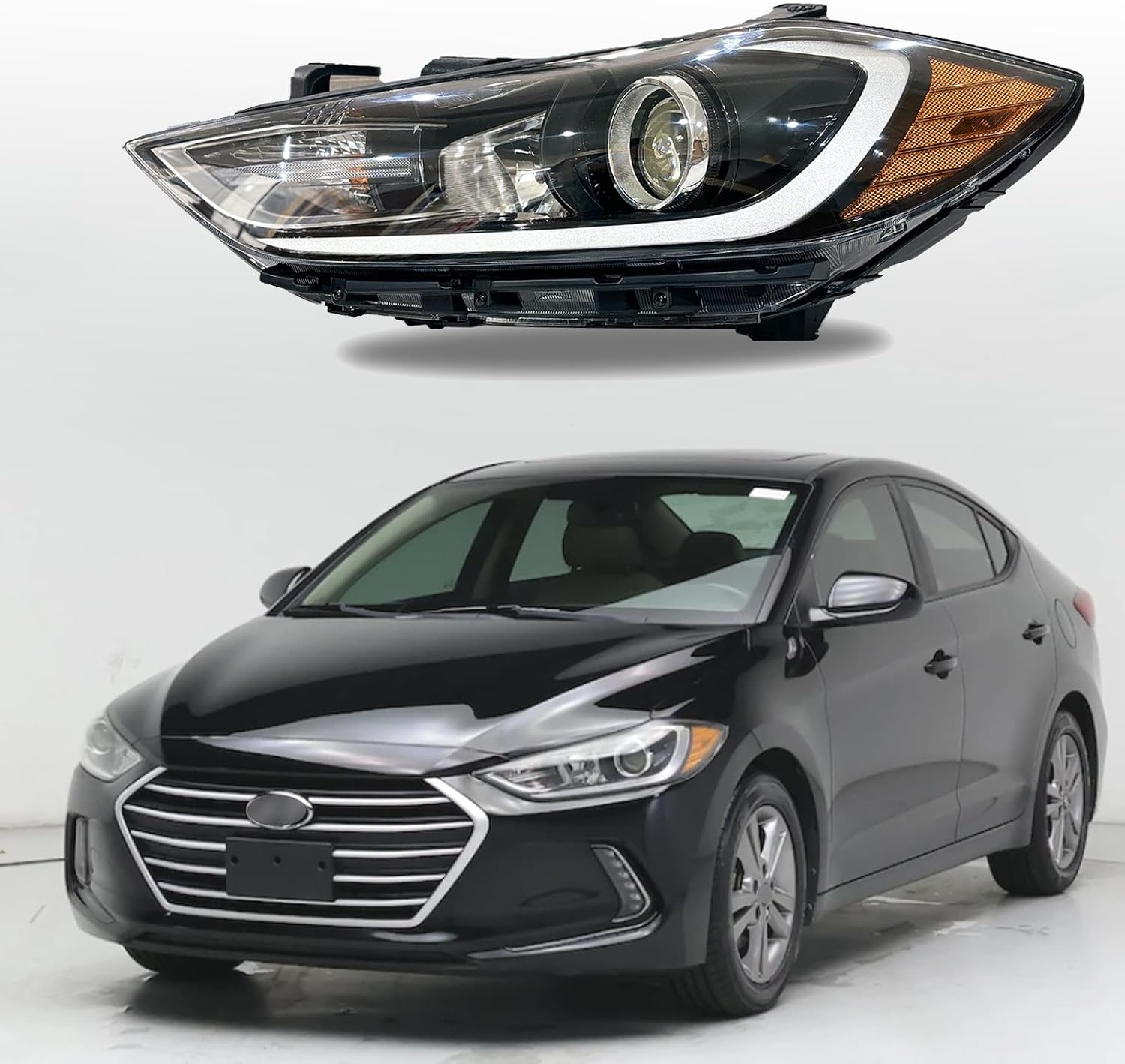 Faro anteriore sinistro — Hyundai Elantra