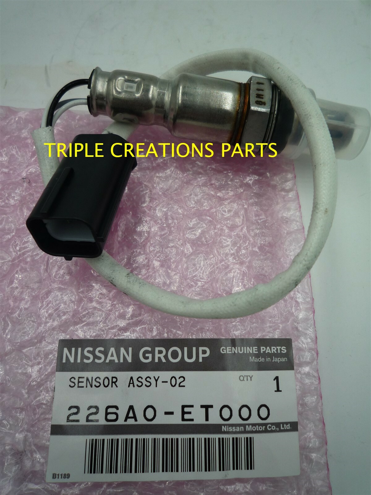 Sonda lambda (a monte) — Nissan Sunny